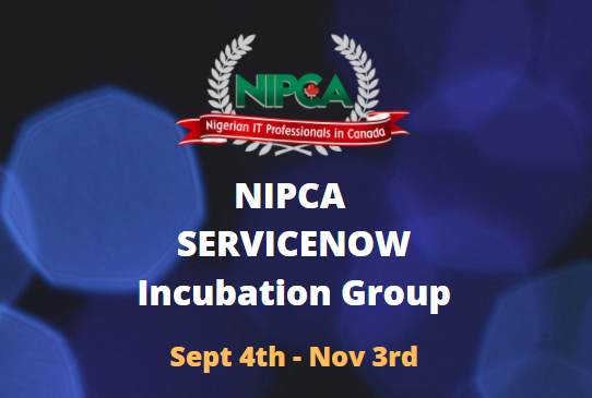 SERVICENOW Incubation Group
