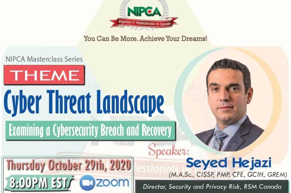 The Cybersecurity Landscape: Examining a Cybersecurity Breach and Recovery